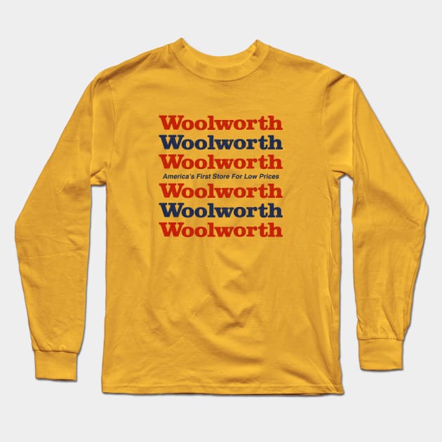 Woolworths Department Store Long Sleeve T-Shirt by Turboglyde